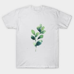 Modern leaf art, Abstract plant illustraiton 1 T-Shirt